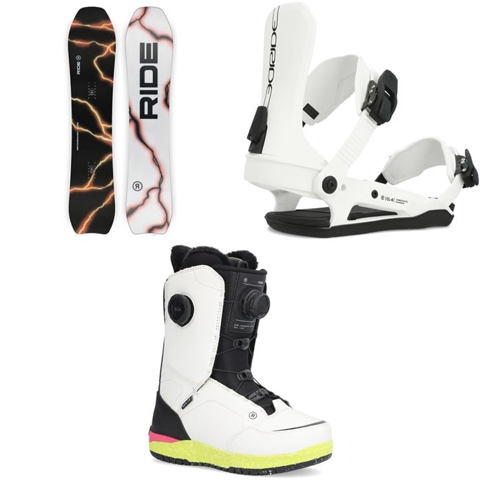 Ride - Ride Psychocandy Snowboard + CL-6 Snowboard Bindings + Hera Snowboard Boots Women's 2025
