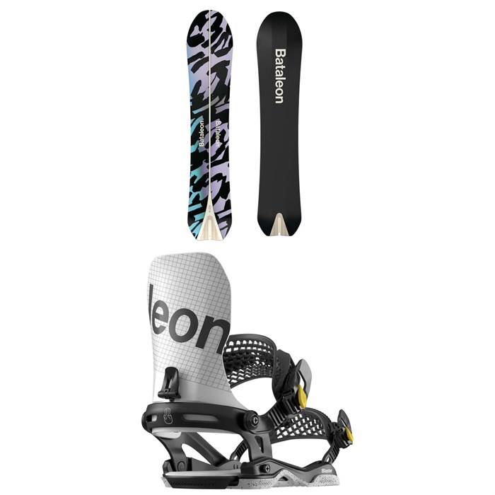 Bataleon - Chameleon Snowboard + Blaster Asymwrap Snowboard Bindings 2025