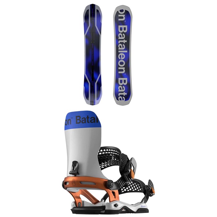 Bataleon - Goliath Snowboard + Blaster Asymwrap Snowboard Bindings 2025