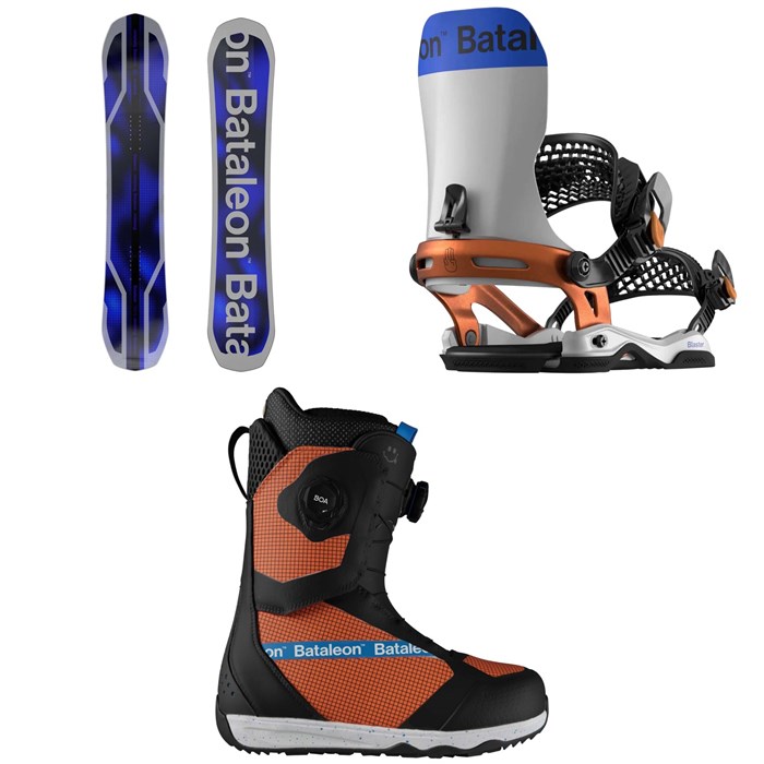 Bataleon - Goliath Snowboard + Blaster Asymwrap Snowboard Bindings + Salsa BOA Snowboard Boots 2025