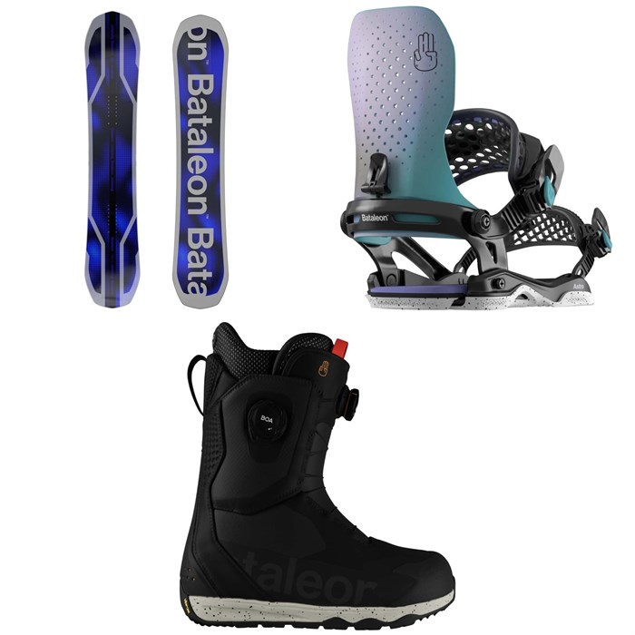 Bataleon - Goliath Snowboard + Astro Asymwrap Snowboard Bindings + Acid BOA Snowboard Boots 2025