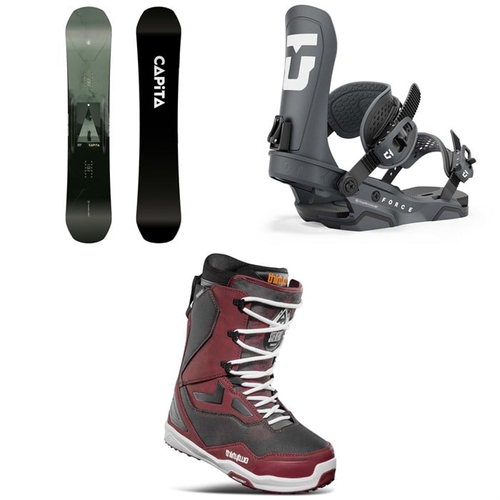 CAPiTA - Super DOA Snowboard + Union Force Snowboard Bindings + thirtytwo TM-2 Snowboard Boots 2025