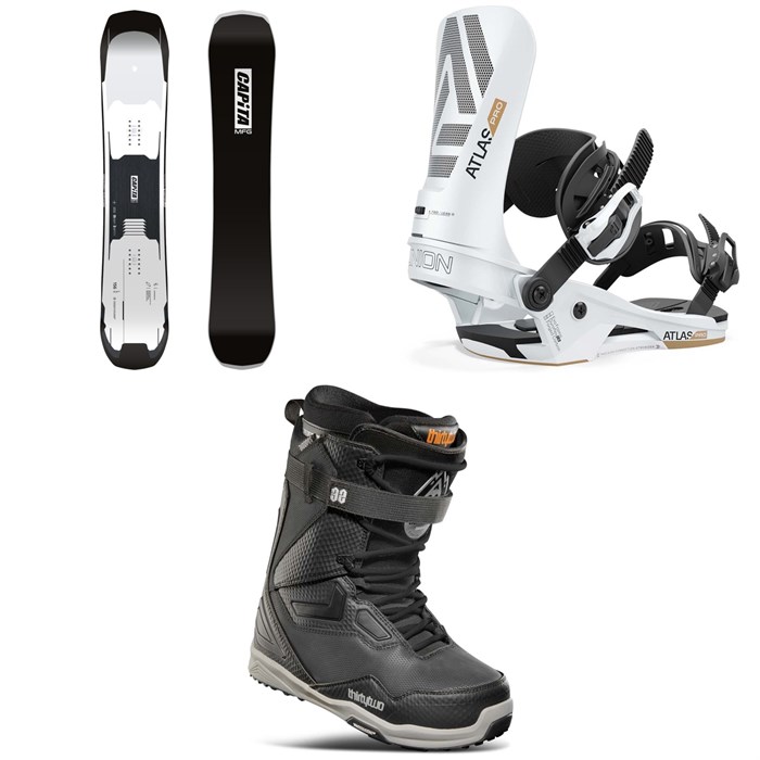 CAPiTA - Mega Death Snowboard + Union Atlas Pro Snowboard Bindings + thirtytwo TM-2 XLT Snowboard Boots 2025