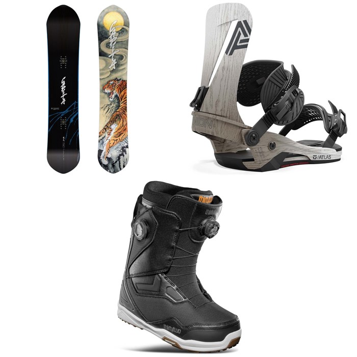 CAPiTA - Kazu Kokubo Pro Snowboard + Union Atlas Snowboard Bindings + thirtytwo TM-2 Double Boa Snowboard Boots 2025