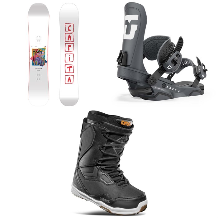 CAPiTA - Aeronaut Snowboard + Union Force Snowboard Bindings + thirtytwo TM-2 Snowboard Boots 2025