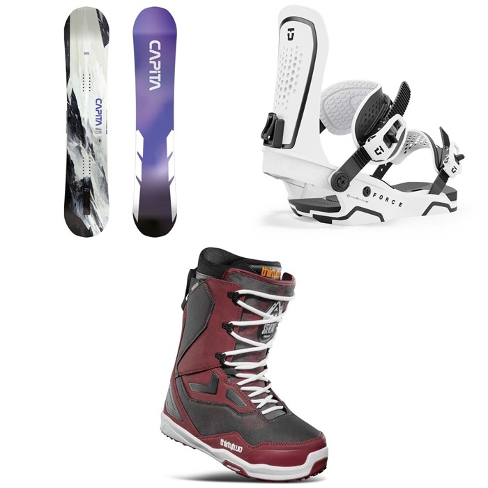 CAPiTA - Mercury Snowboard + Union Force Snowboard Bindings + thirtytwo TM-2 Snowboard Boots 2025