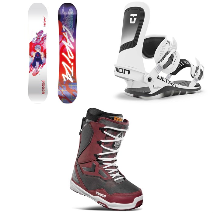 CAPiTA - Indoor Survival Snowboard + Union Ultra Snowboard Bindings + thirtytwo TM-2 Snowboard Boots 2025