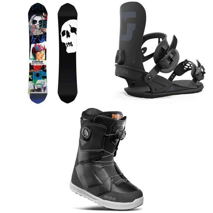 CAPiTA - Ultrafear Snowboard + Union Strata Snowboard Bindings + thirtytwo Lashed Double Boa Snowboard Boots 2025