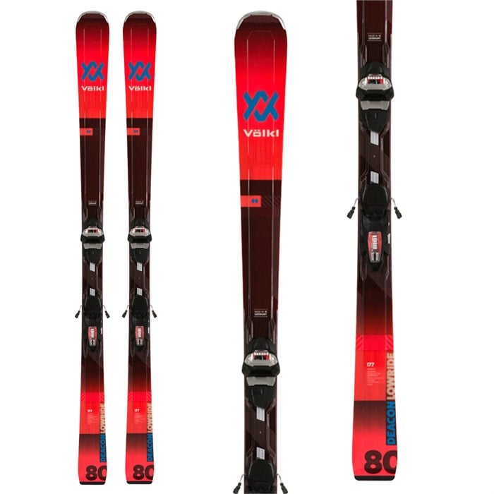 Völkl - Deacon 80 Skis + Lowride XL 13 Bindings 2020 - Used