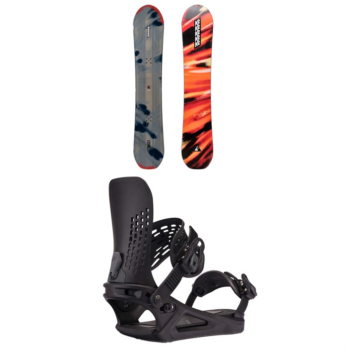 K2 - Antidote Snowboard + Edition Snowboard Bindings 2025