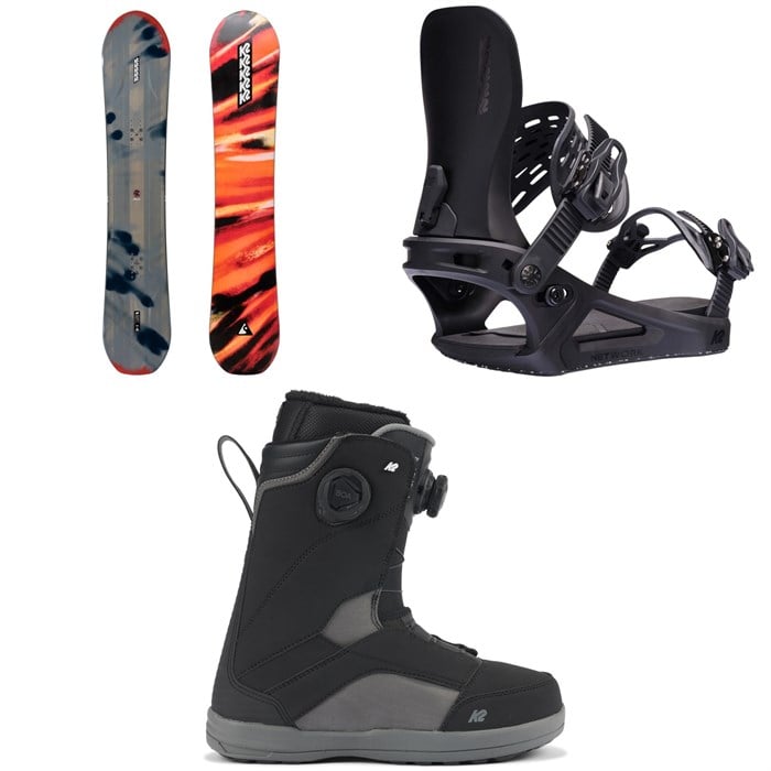 K2 - Antidote Snowboard + Network Snowboard Bindings + Kinsley Snowboard Boots - Women's 2025