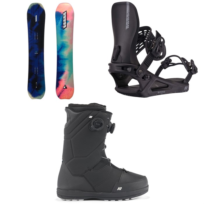 K2 - Passport Snowboard + Bond Snowboard Bindings + Maysis Snowboard Boots 2025