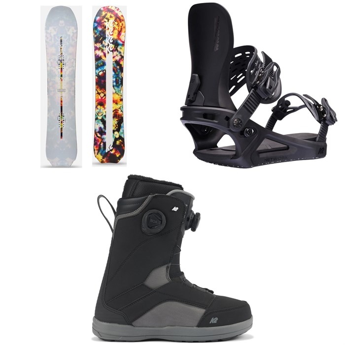 K2 - Almanac Snowboard + Network Snowboard Bindings + Kinsley Snowboard Boots - Women's 2025