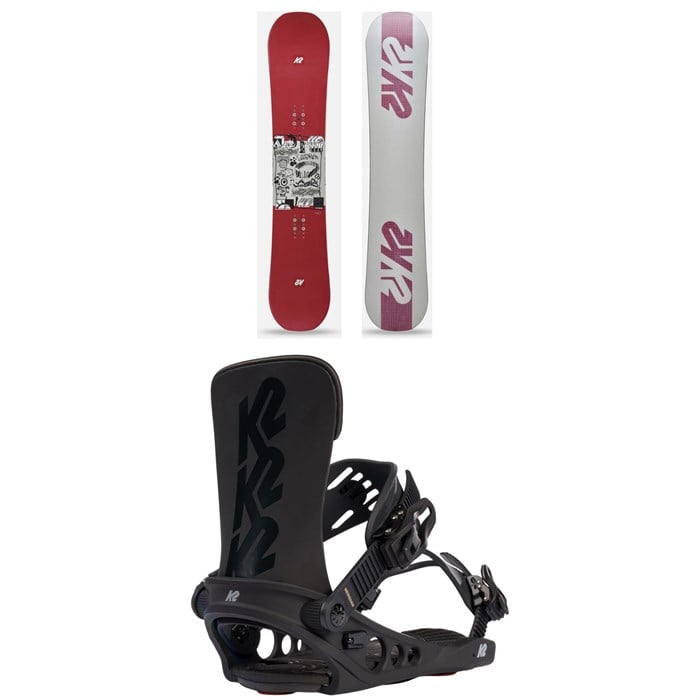 K2 - Spellcaster Snowboard + Meridian Snowboard Bindings - Women's 2025