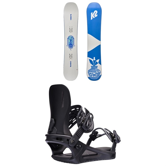 K2 - Extravision Snowboard + Network Snowboard Bindings - Women's 2025