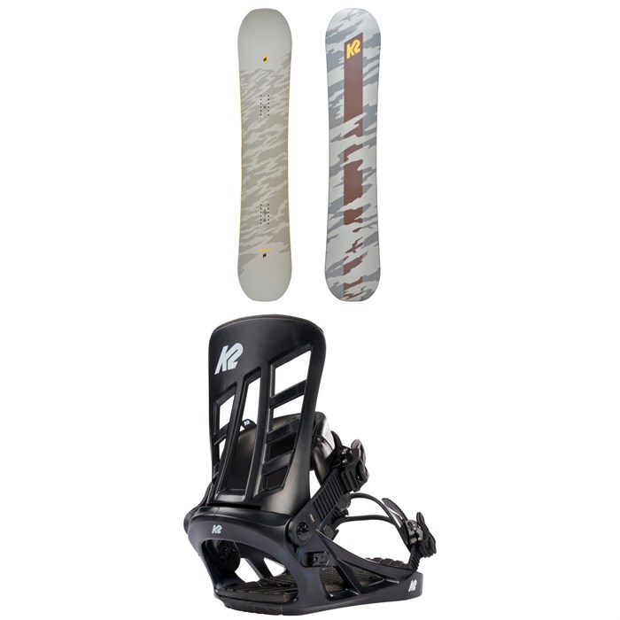 K2 - Gateway Pop Snowboard + Indy Snowboard Bindings 2025