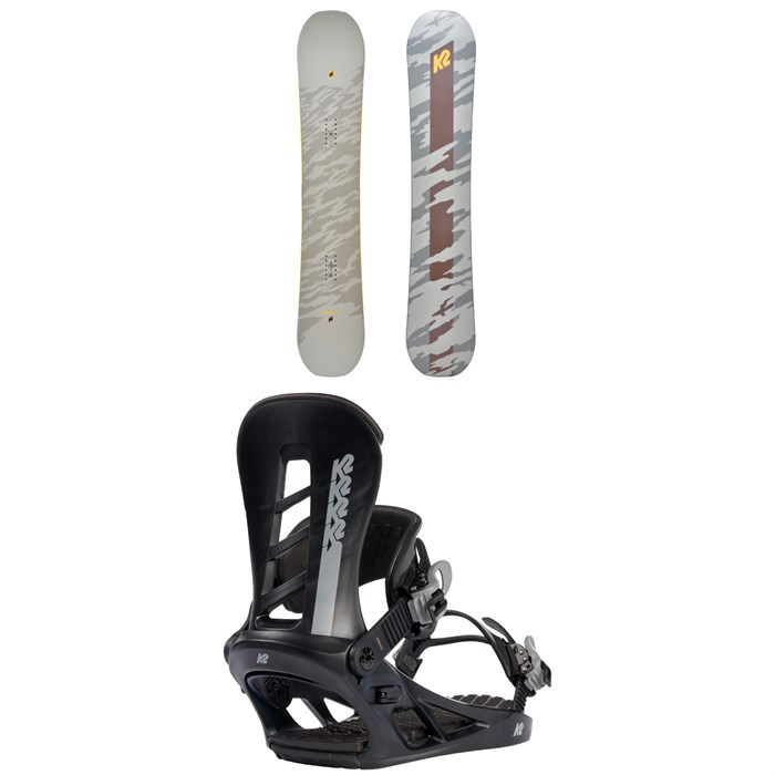 K2 - Gateway Pop Snowboard + Sonic Snowboard Bindings 2025