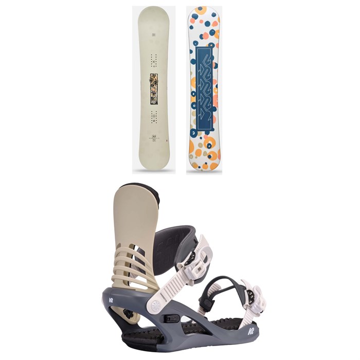 K2 - First Lite Snowboard + Cassette Snowboard Bindings - Women's 2025