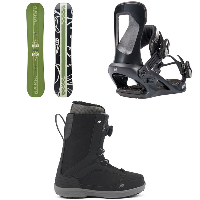 K2 - Lime Lite Snowboard + Bedford Snowboard Bindings + Haven Snowboard Boots - Women's 2025