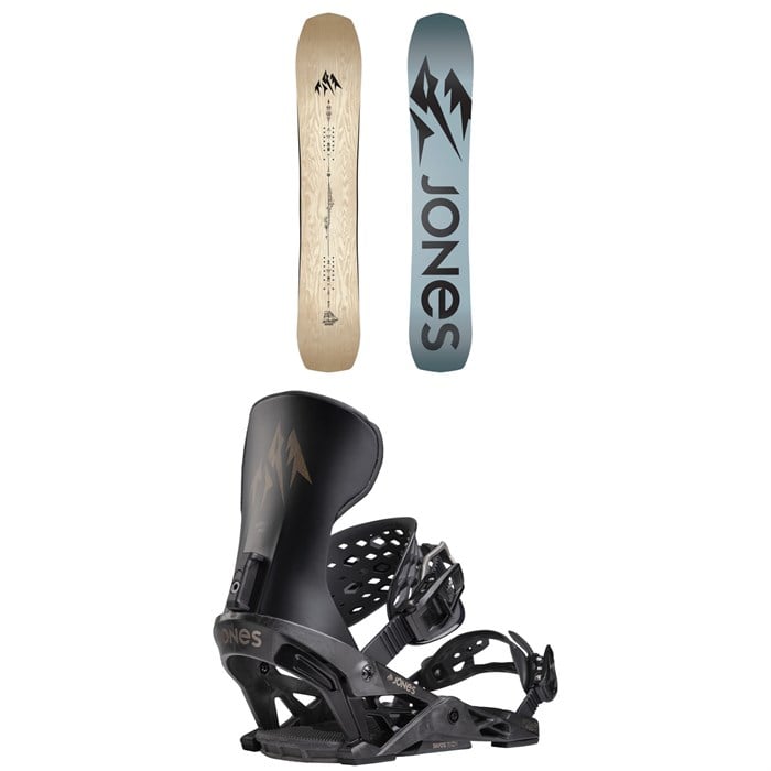 Jones - Flagship Snowboard + Apollo Pro Snowboard Bindings 2025