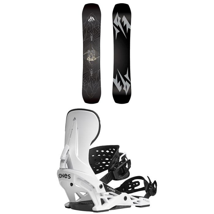 Jones - Mountain Twin Pro Snowboard + Mercury Snowboard Bindings 2025