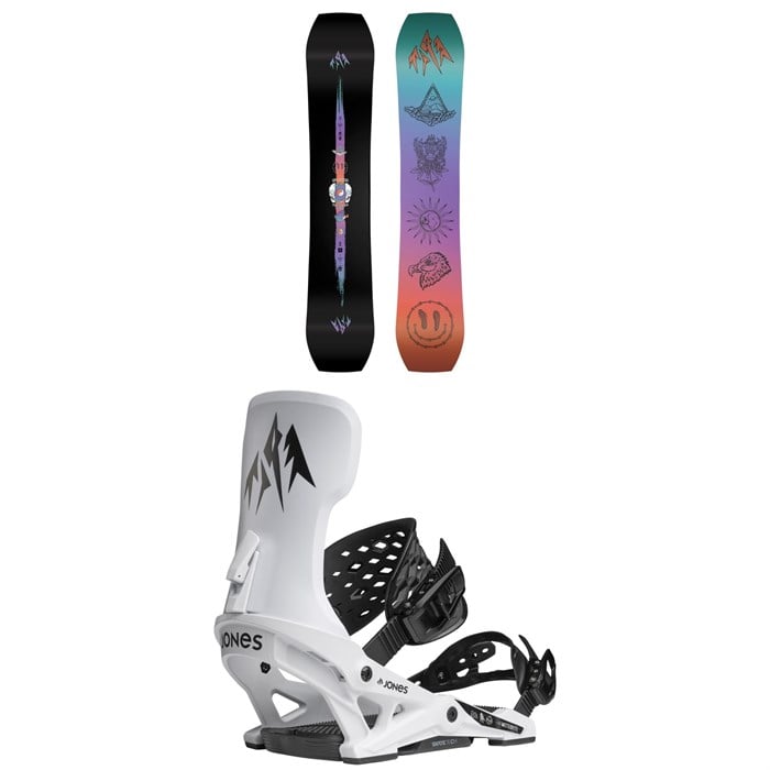 Jones - Tweaker Pro Snowboard + Meteorite Snowboard Bindings 2025