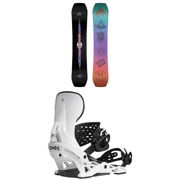 Jones - Tweaker Pro Snowboard + Mercury Snowboard Bindings 2025