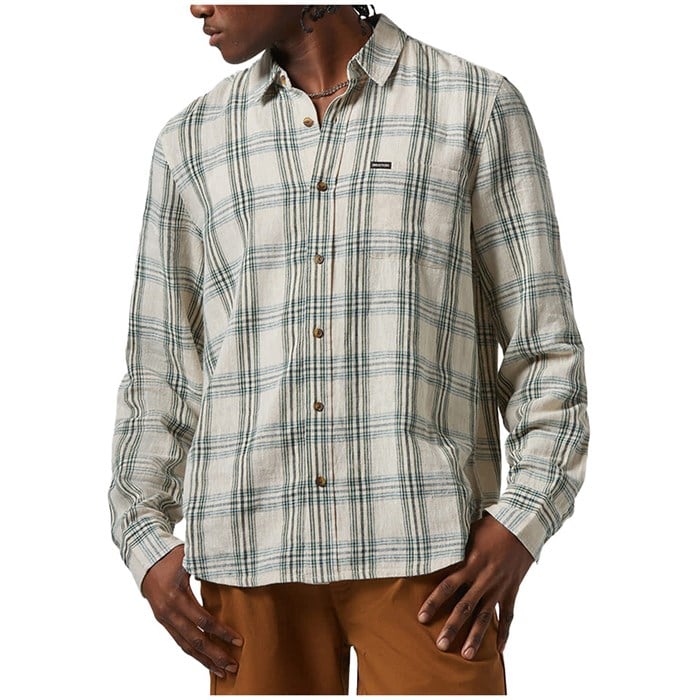 Brixton - Charter Linen Blend Long-Sleeve Shirt - Men's