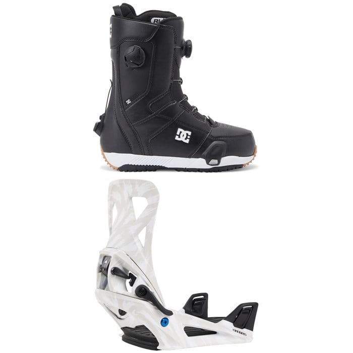 DC - Control Step On Snowboard Boots + Burton Step On Snowboard Bindings 2025