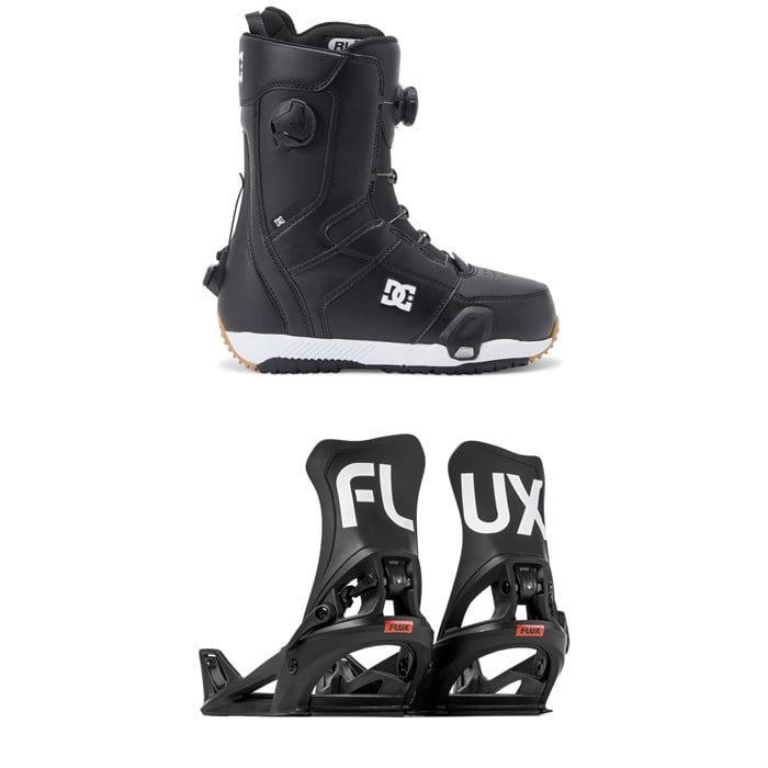 DC - Control Step On Snowboard Boots + Flux DS Step On Snowboard Bindings 2025