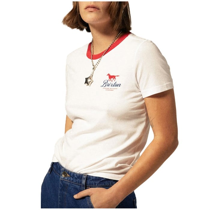 Brixton - Leisure Activity Fitted Crew T-Shirt - Women's