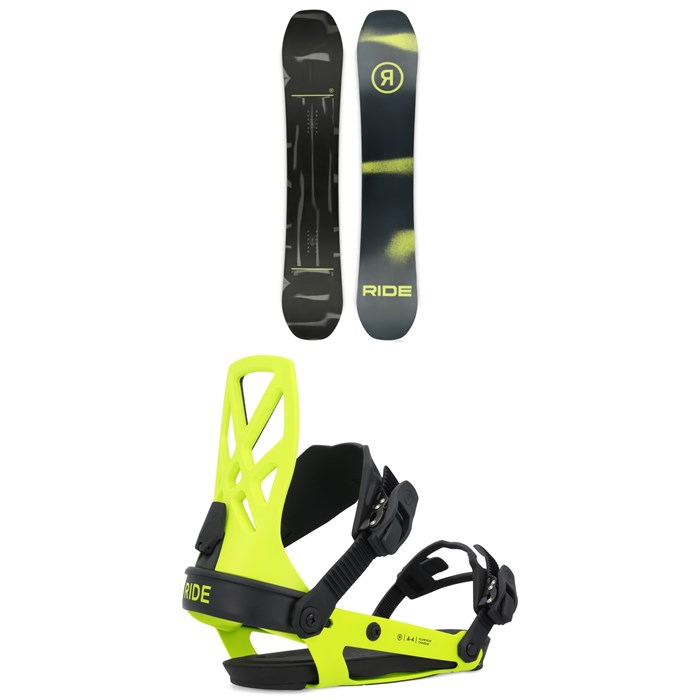 Ride - Manic Snowboard + A-4 Snowboard Bindings 2025