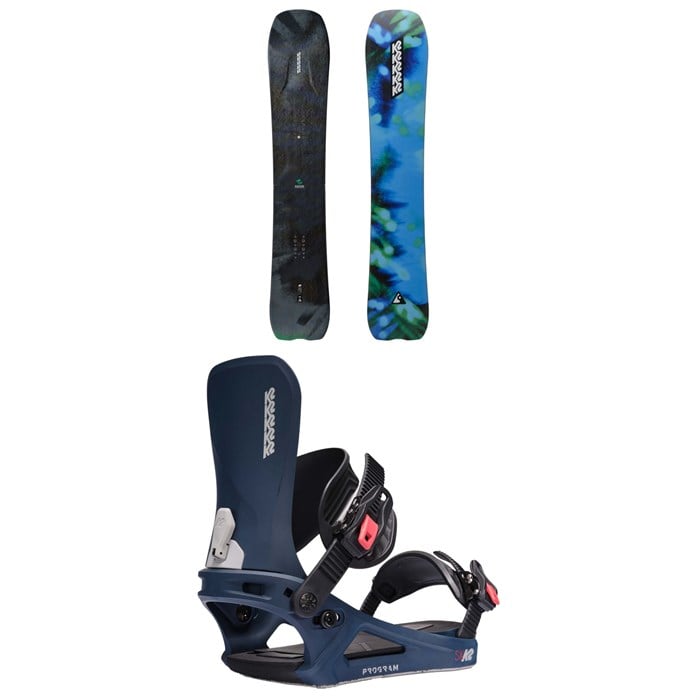 K2 - Alchemist Snowboard + Program Snowboard Bindings 2025