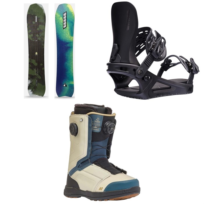 K2 - Excavator Snowboard ?+ Network Snowboard Bindings + Trance Snowboard Boots - Women's 2025