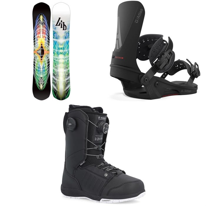 Lib Tech - T.Rice Pro HP C2 Snowboard + Union Atlas Snowboard Bindings + Ride Deadbolt Zonal Snowboard Boots 2024