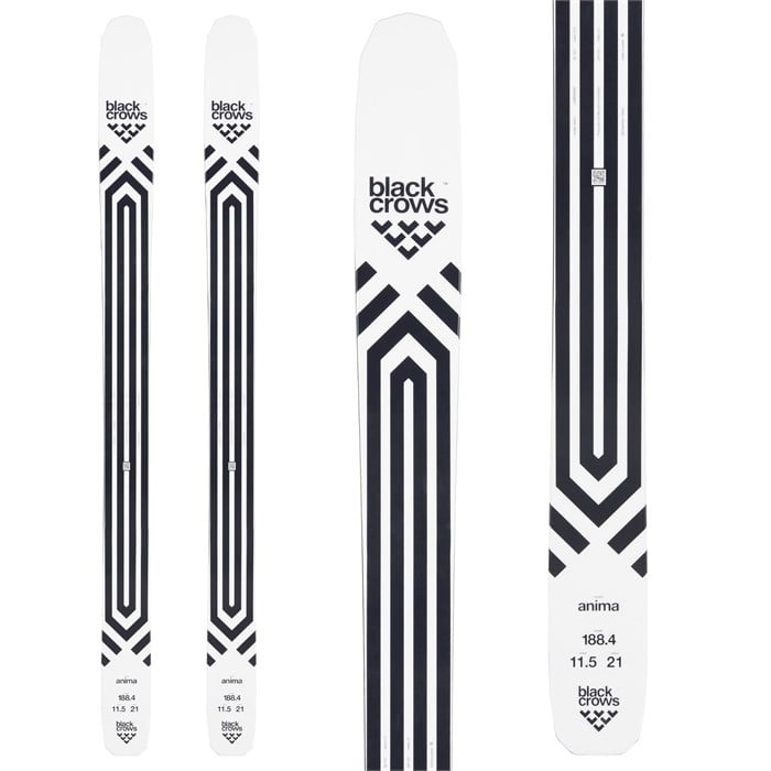 Black Crows - Anima Skis + Tyrolia Attack 13 Demo Bindings 2020 - Used