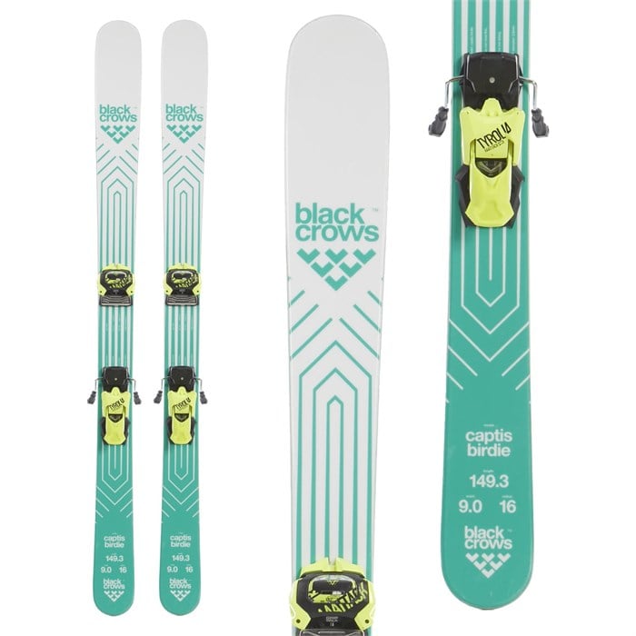 Black Crows - Captis Birdie Skis + Tyrolia Attack 13 Demo Bindings 2020 - Used