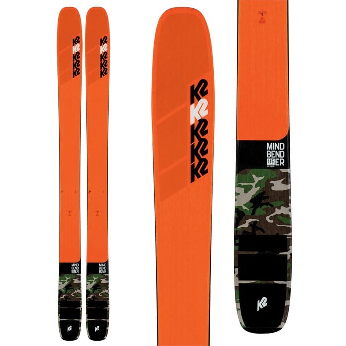 K2 - Mindbender 116 C Skis + Tyrolia Attack 13 Demo Bindings 2020 - Used