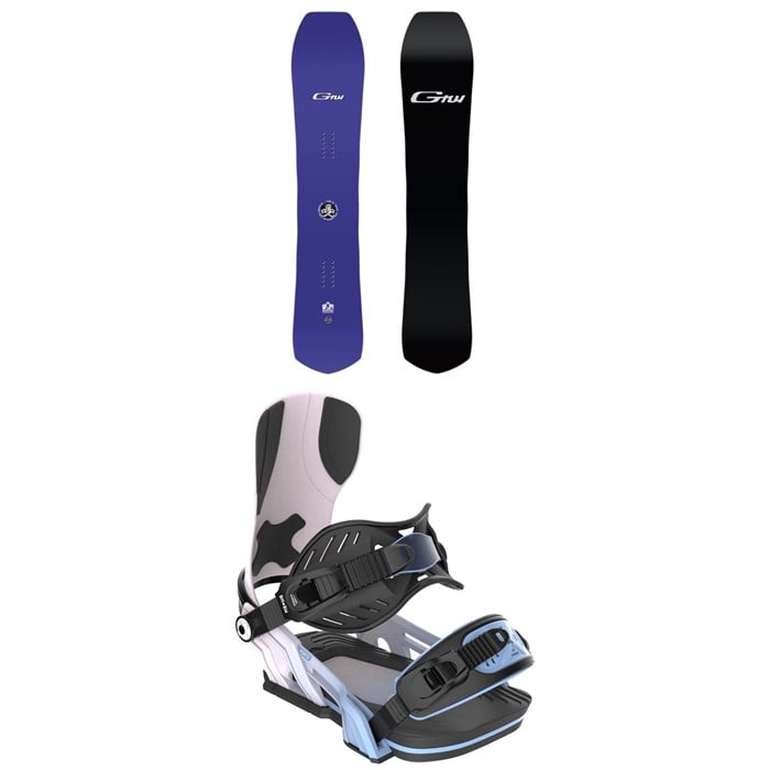 GNU - Gremlin C3 Snowboard + Bent Metal Forte Snowboard Bindings - Women's 2025