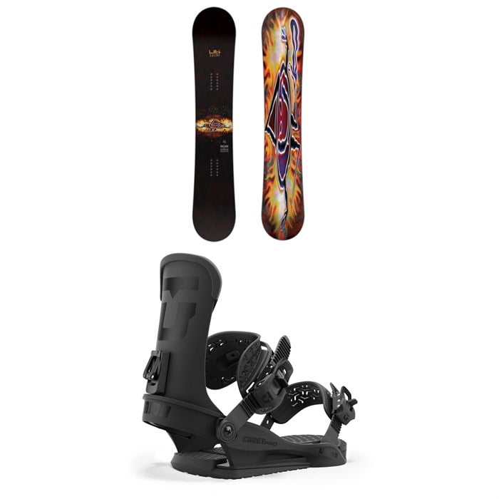 Lib Tech - Mini Ramp C3 Snowboard + Union Cadet Pro Snowboard Bindings - Kids' 2025