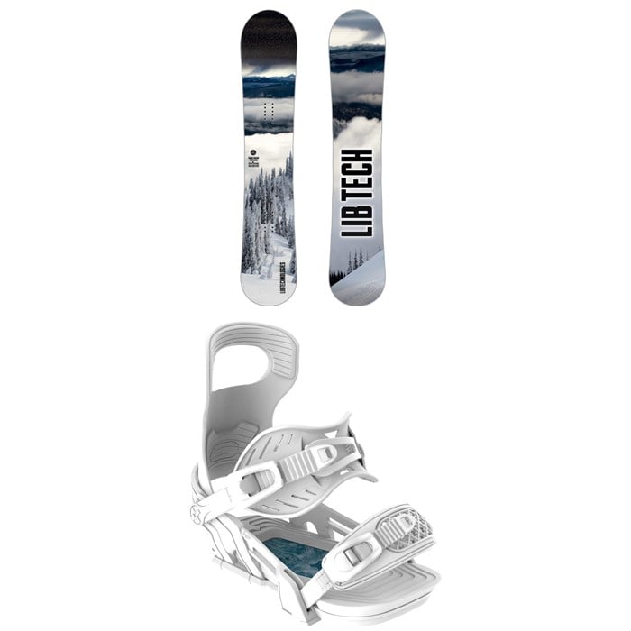 Lib Tech - Cold Brew C2 Snowboard + Bent Metal Logic Snowboard Bindings 2025