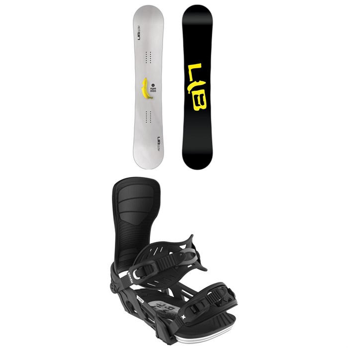 Lib Tech - Skate Banana BTX Snowboard + Bent Metal Axtion Snowboard Bindings 2025