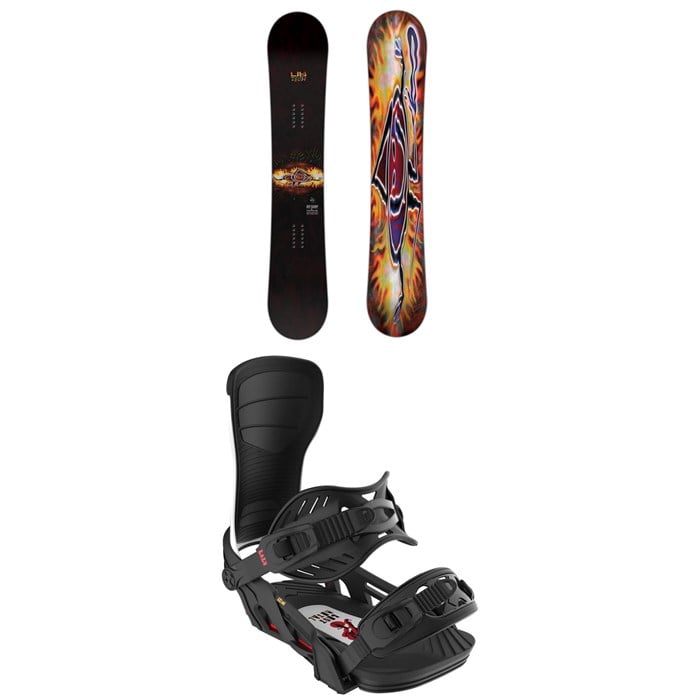 Lib Tech - Off Ramp C3 Snowboard + Bent Metal Axtion Snowboard Bindings 2025