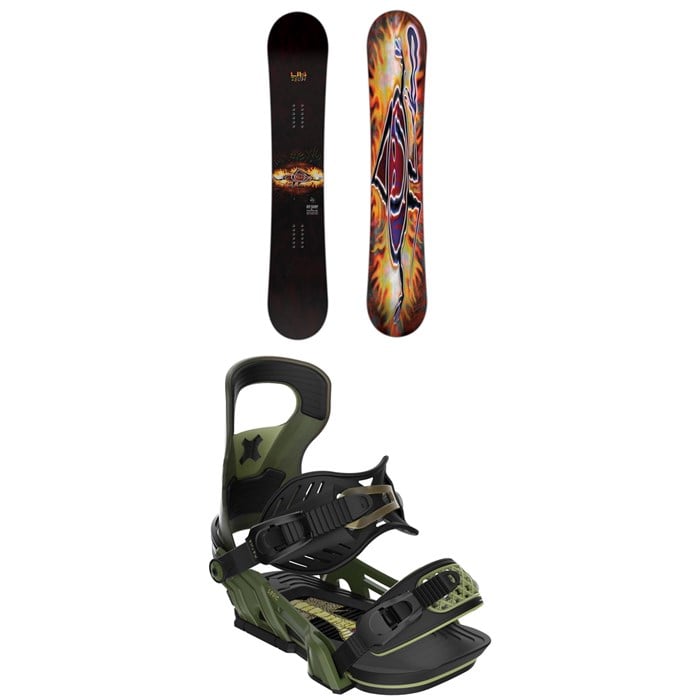 Lib Tech - Off Ramp C3 Snowboard + Bent Metal Logic Snowboard Bindings 2025