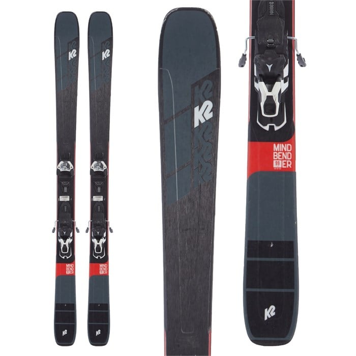 K2 - Mindbender 99 Ti Skis + Warden 13 Demo Bindings 2020 - Used