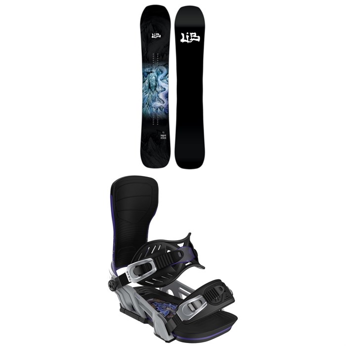 Lib Tech - Skunk Ape C3 Snowboard + Bent Metal Transfer Snowboard Bindings 2025