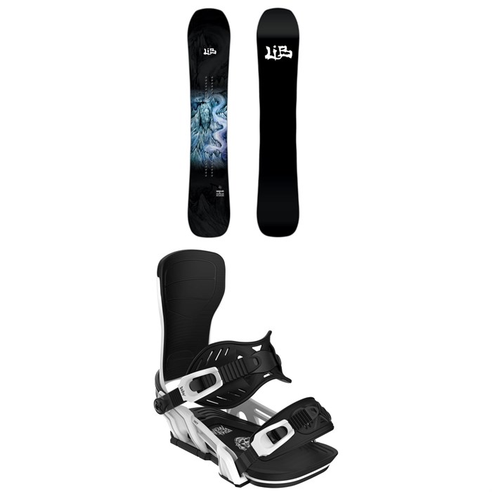 Lib Tech - Skunk Ape C2X Snowboard + Bent Metal Transfer Snowboard Bindings 2025