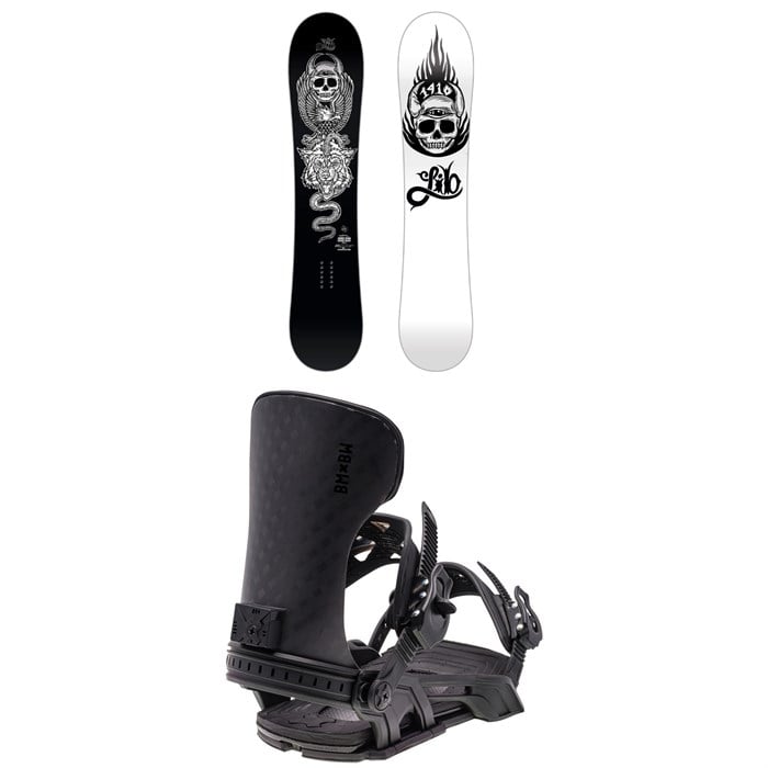 Lib Tech - Jamie Lynn Short Wide C3 Snowboard + Bent Metal Solution Snowboard Bindings 2025