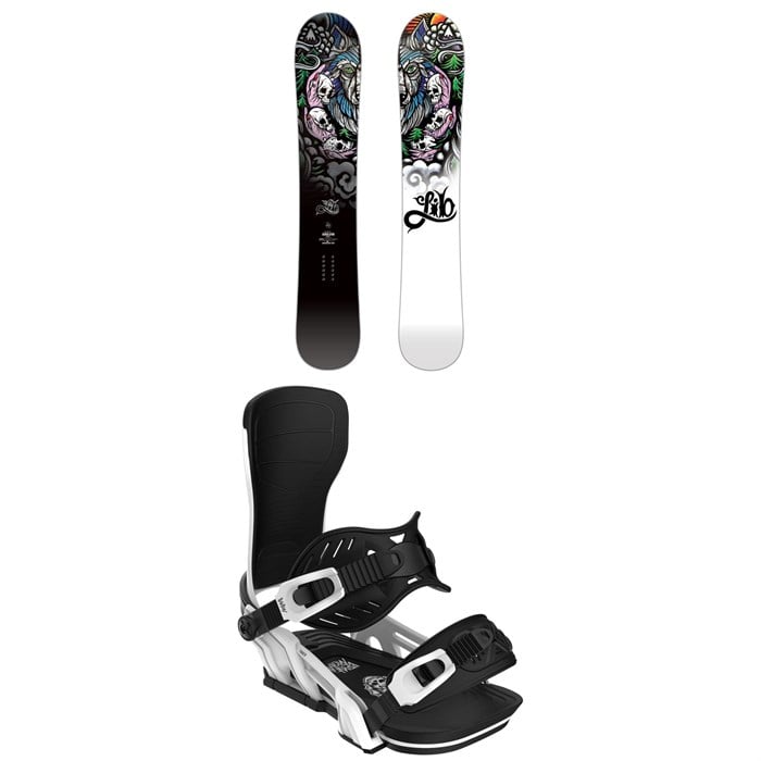 Lib Tech - Jamie Lynn C3 Snowboard + Bent Metal Transfer Snowboard Bindings 2025