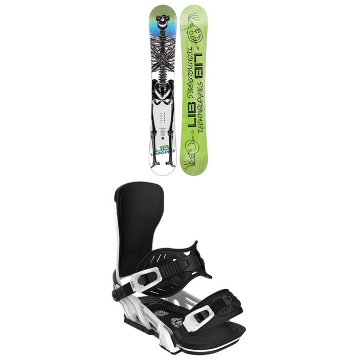 Lib Tech - Doughboy C3 Snowboard + Bent Metal Transfer Snowboard Bindings 2025